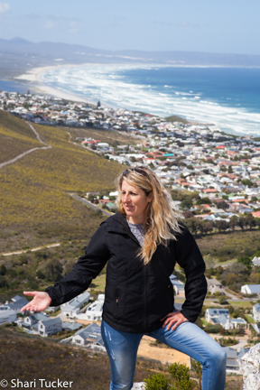 Female tour guide in South Africa